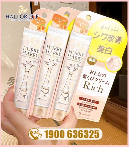 Hình khuyến mãi Kem Dưỡng Vùng Cổ Hurry Harry Premium Neck Cream Miccosmo