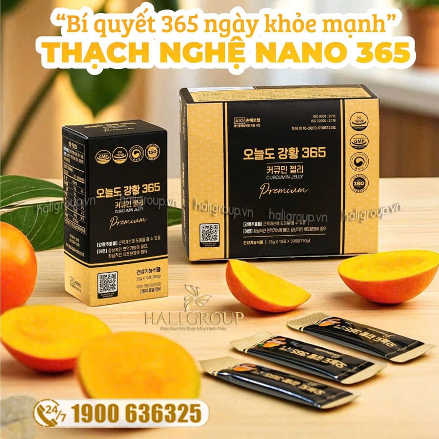 Thạch Nghệ Today Turmeric 365 Premium Hàn Quốc