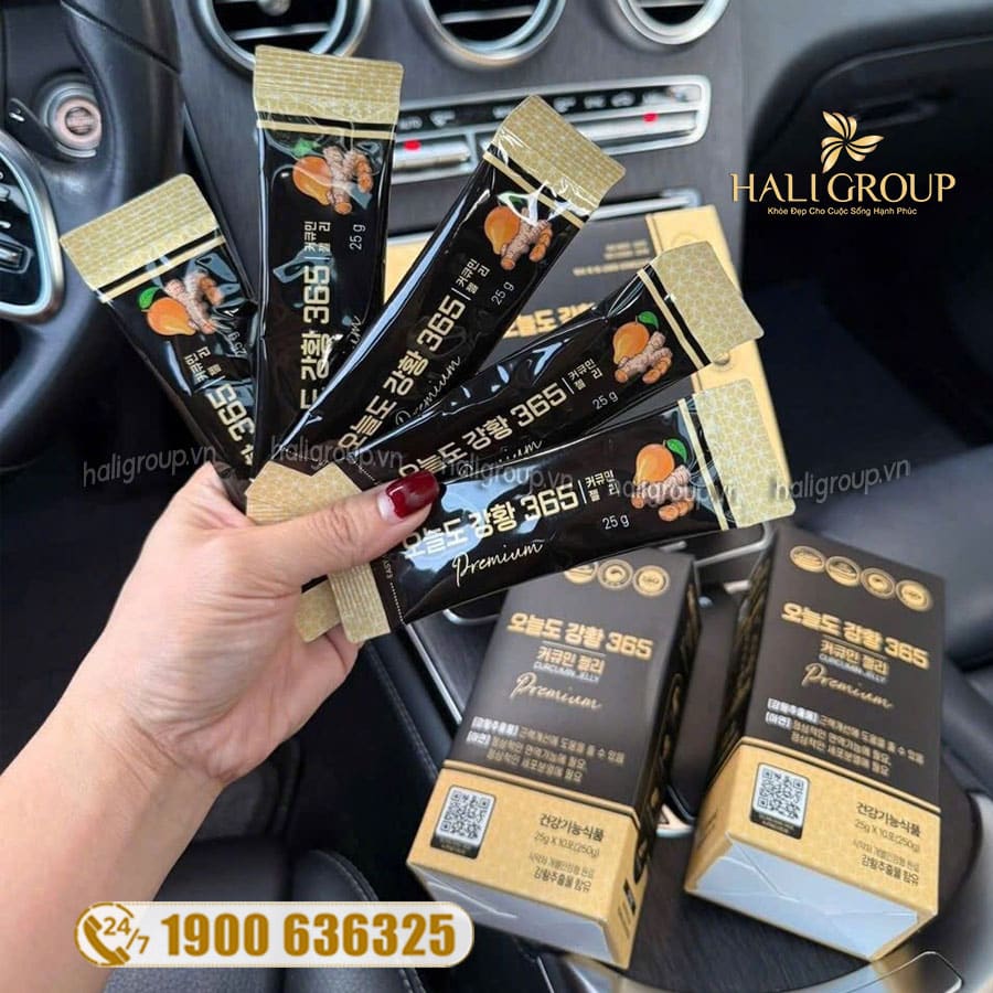 Thạch Nghệ Today Turmeric 365 Premium Hàn Quốc