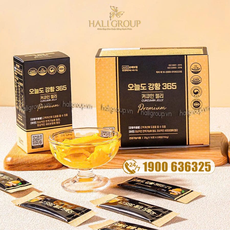 Thạch Nghệ Today Turmeric 365 Premium Hàn Quốc