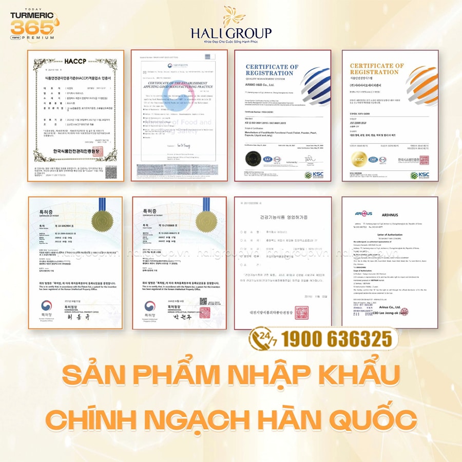 review Tinh Nghệ Nano Today Turmeric 365 Premium Hàn Quốc Mẫu Mới (32 tuýp)