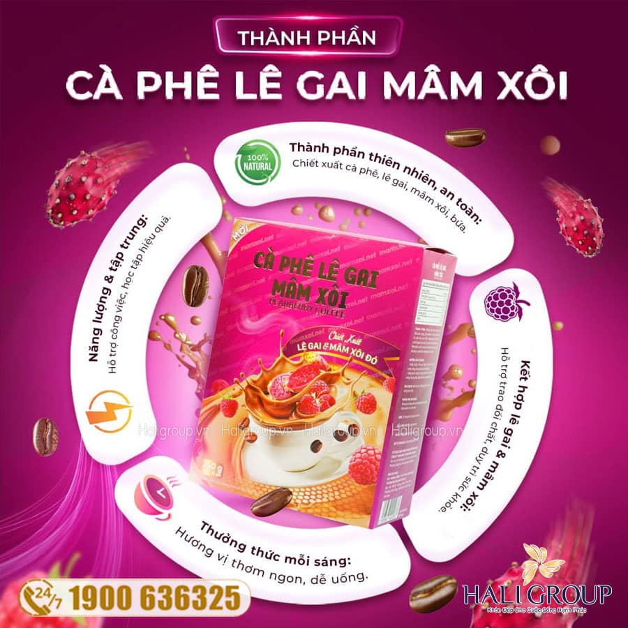 Cà Phê Lê Gai Mâm Xôi Pearberry Coffee