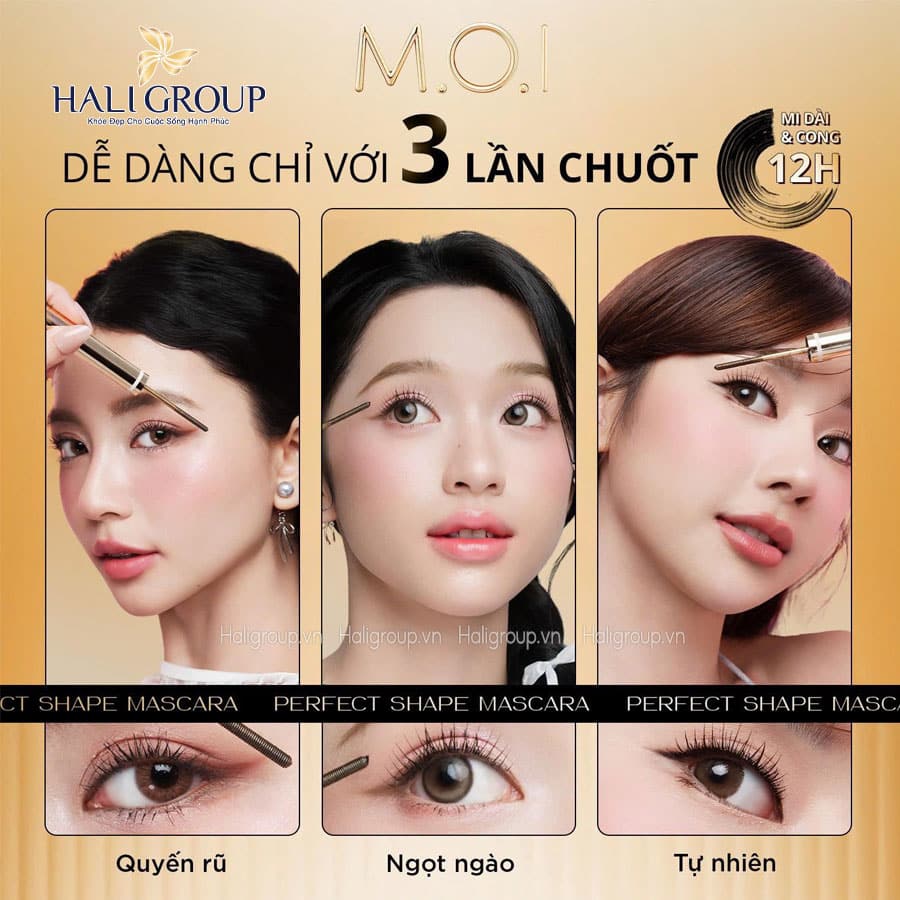 Chuốt Mi M.O.I Perfect Shape Mascara