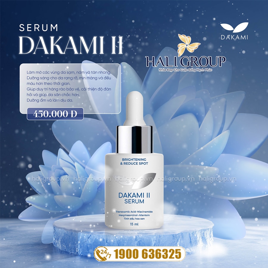 công dụng Serum Dakami II