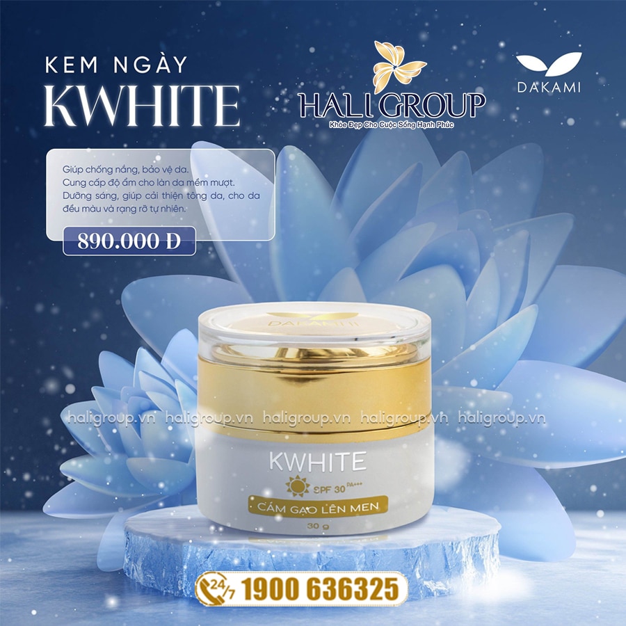 Kem Ngày KWhite Dakami II