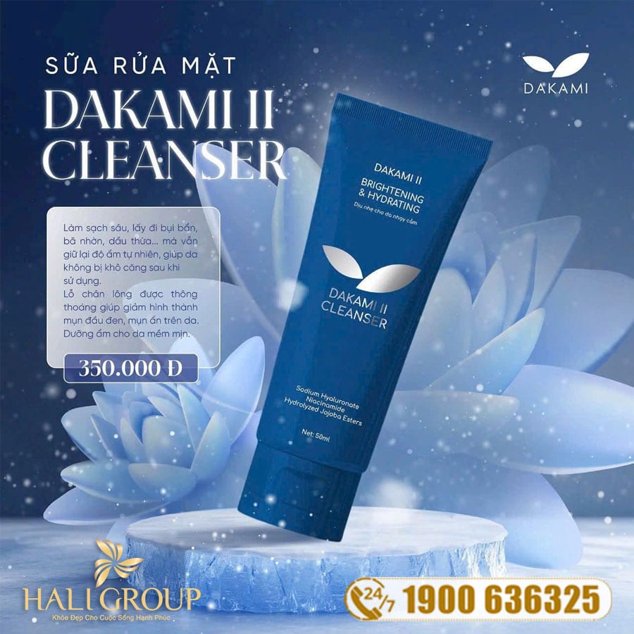 Sữa Rửa Mặt Dakami II Cleanser