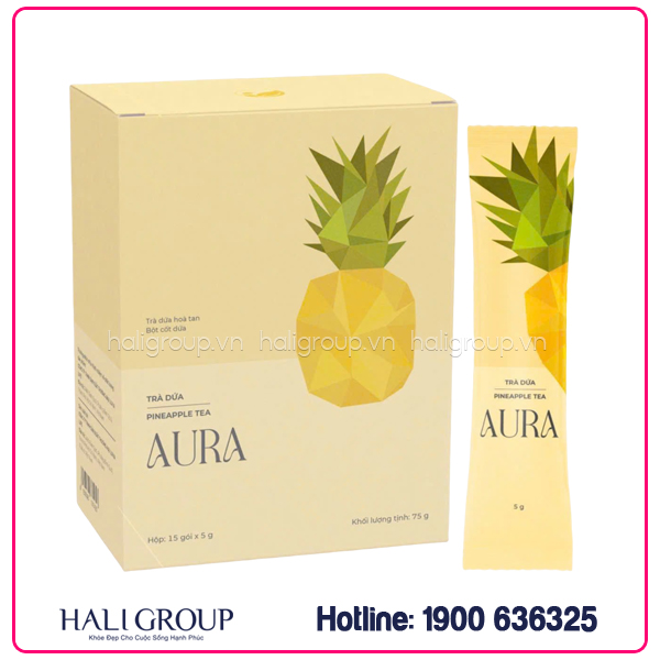 avt-tra-dua-aura-pineapple-tea-haligroup Trà Dứa Aura Pineapple Tea