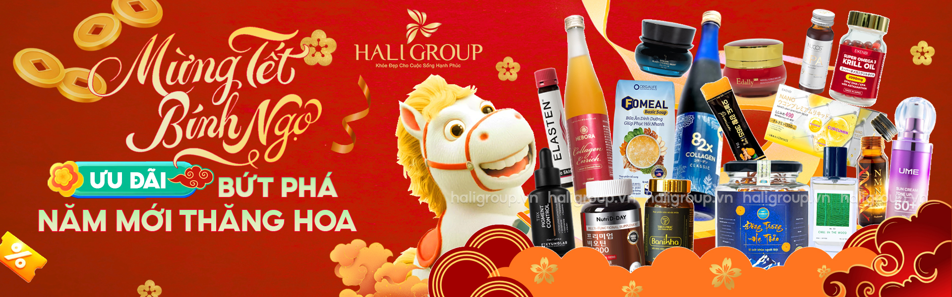 Banner Tết 2026 Bính Ngọ