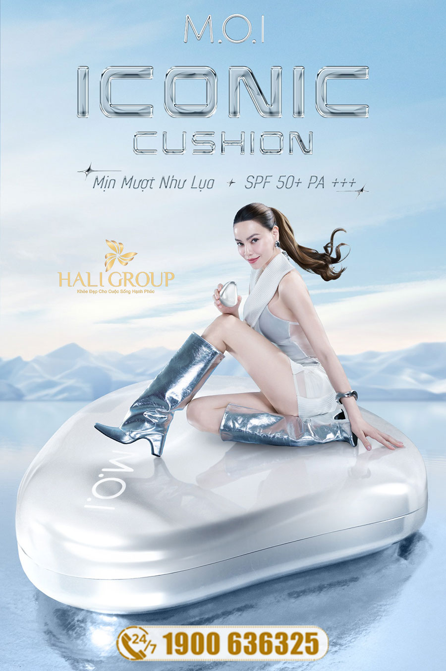 Phấn Nước M.O.I Iconic Perfection Cushion 12g