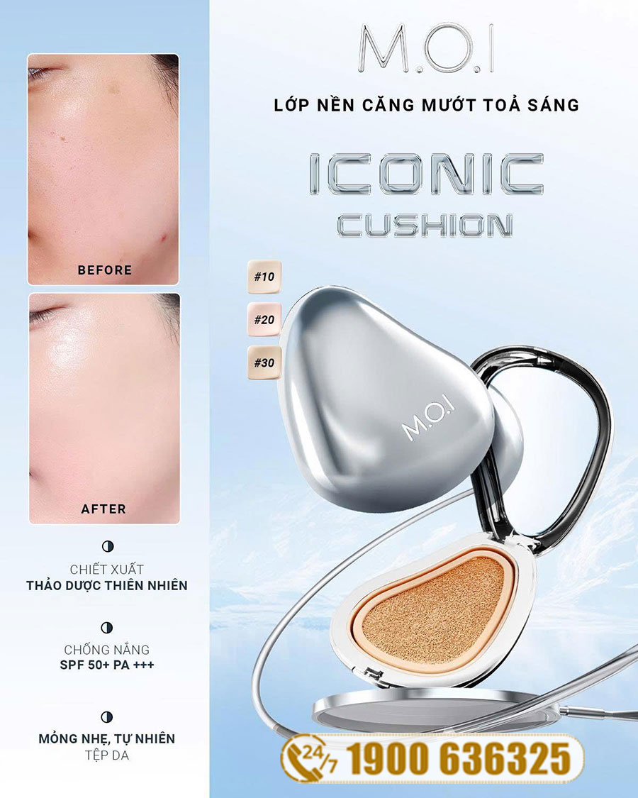 Phấn Nước M.O.I Iconic Perfection Cushion 12g