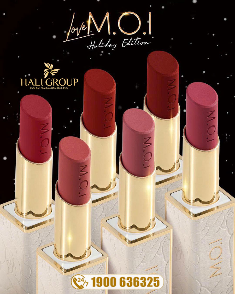 Son Thỏi Love M.O.I Holiday Phiên Bản Mùa Lễ Hội