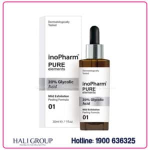 Peel Làm Sáng Da Và Giảm Nhăn InoPharm 20% Glycolic Acid Peeling Formula