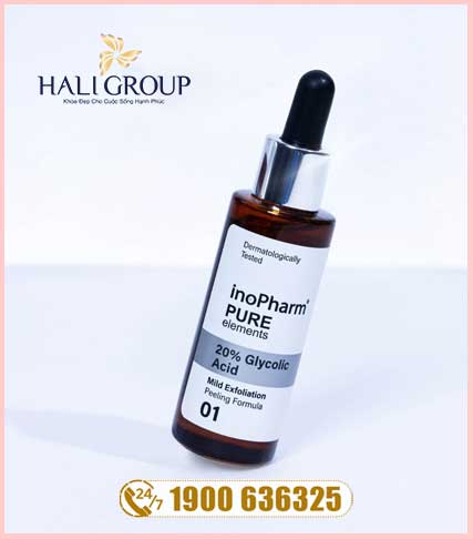 Peel Làm Sáng Da Và Giảm Nhăn InoPharm 20% Glycolic Acid Peeling Formula