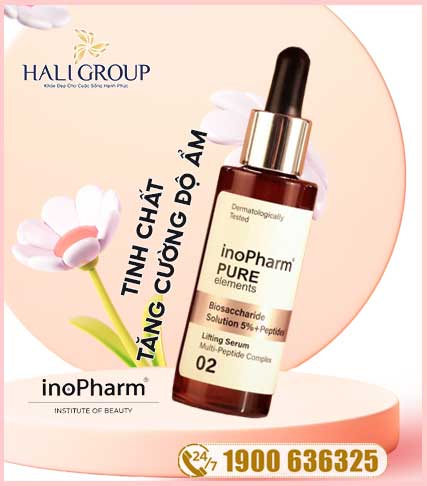 Tinh Chất Tăng Cường Độ Ẩm InoPharm 5% Biosaccharide + Peptides Serum