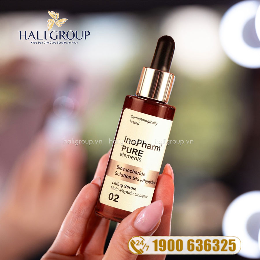 Tinh Chất Tăng Cường Độ Ẩm InoPharm 5% Biosaccharide + Peptides Serum