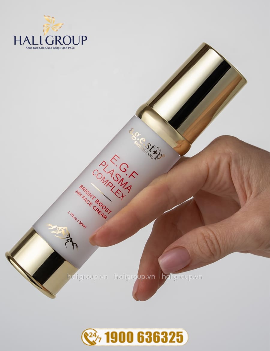 Kem Dưỡng EGF Tăng Cường Làm Sáng & Dịu Da Agestop E.G.F. Plasma 24h Face Cream