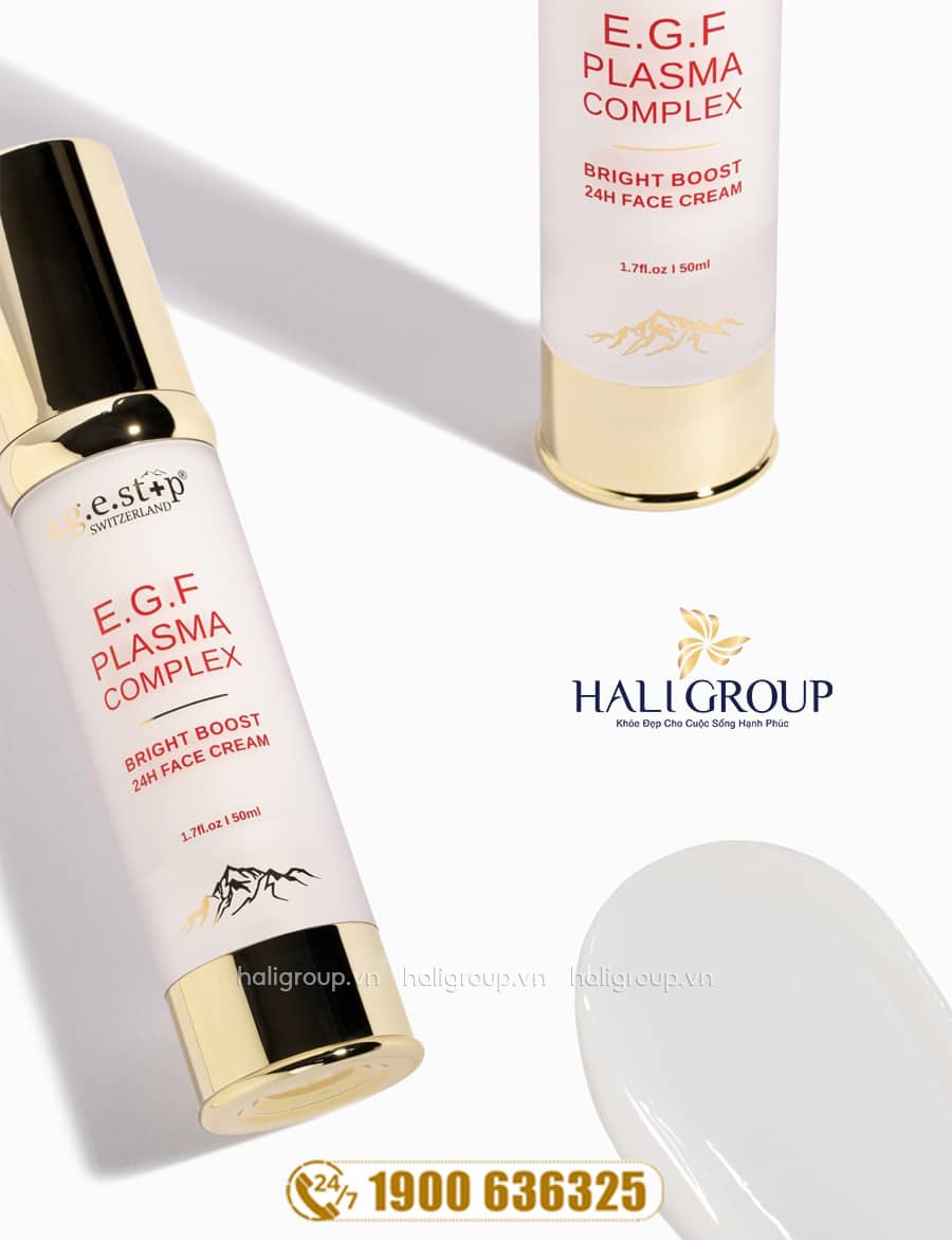 Kem Dưỡng EGF Tăng Cường Làm Sáng & Dịu Da Agestop E.G.F. Plasma 24h Face Cream