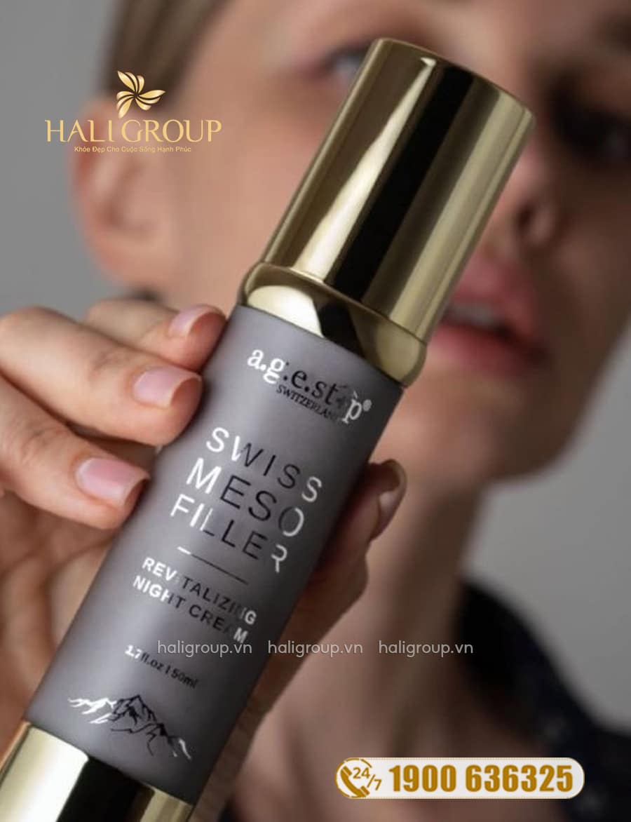 Thành phần của Kem Dưỡng Da Ban Đêm Agestop Swiss Meso Filler Night Cream