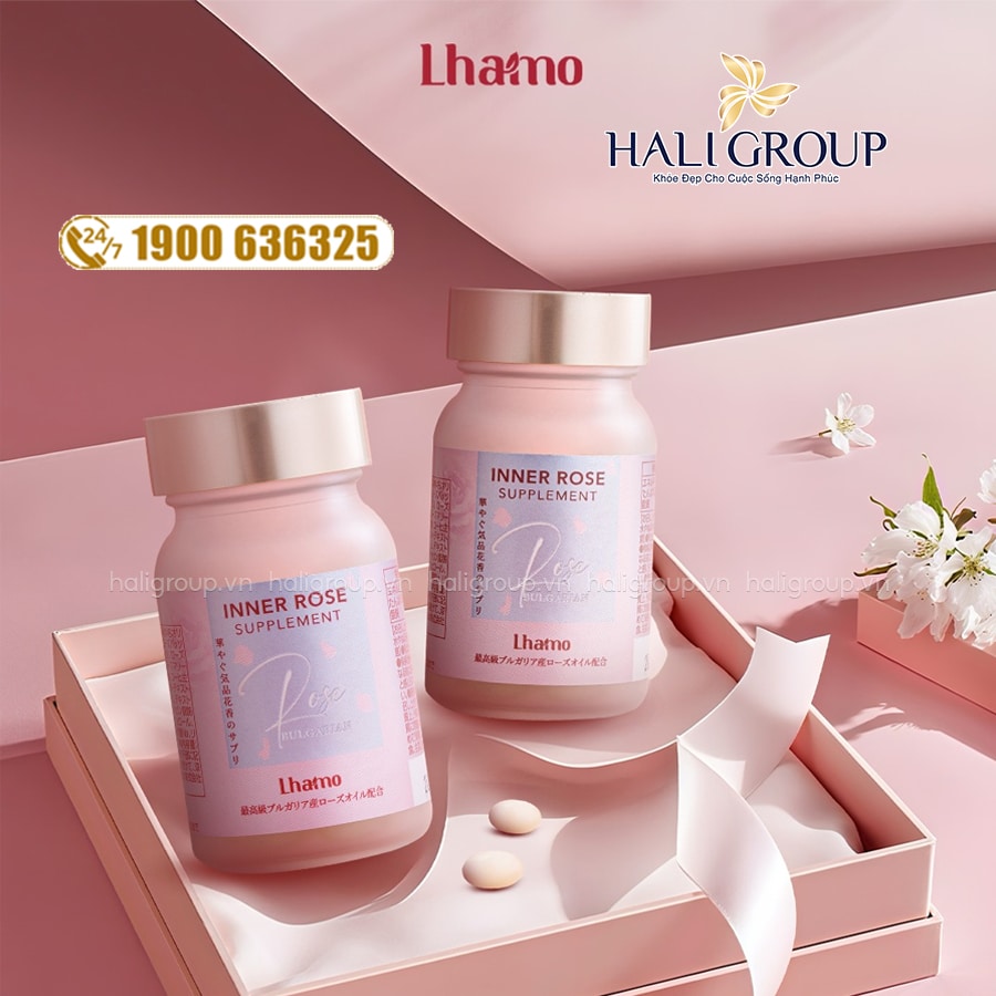 công dụng Viên Uống Thơm Cơ Thể Inner Rose Nhật Bản Lhamo