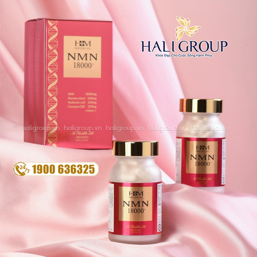 viên nmn 18000 aishodo nhật bản