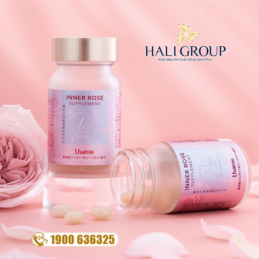 Viên Thơm Cơ Thể Inner Rose Nhật Bản Lhamo