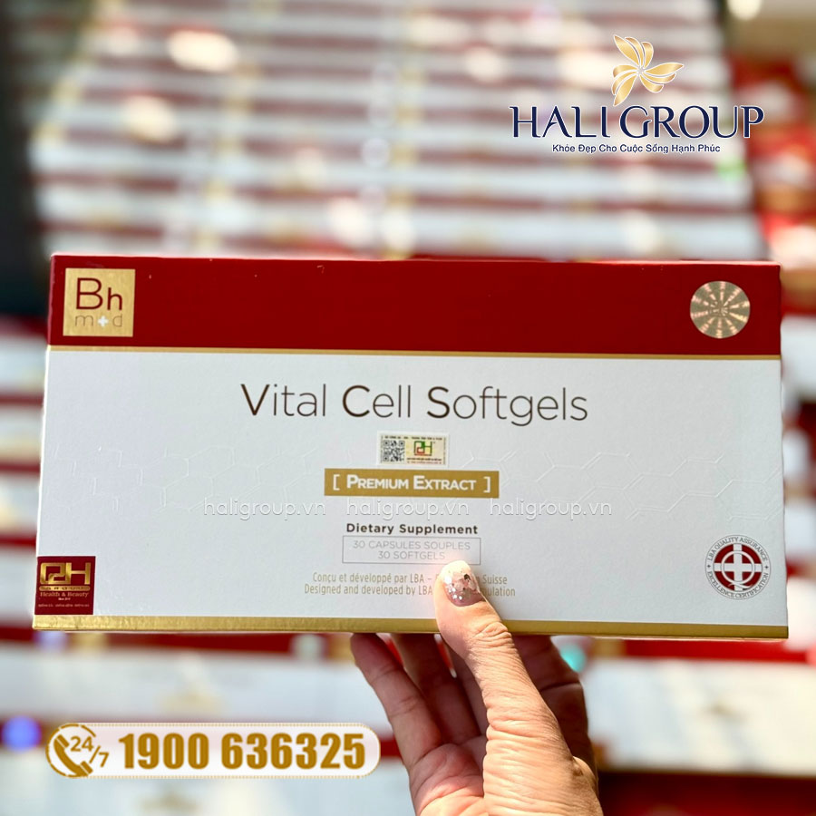 Viên Uống Vital Cell Softgels Premium Extract
