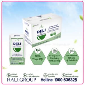 DeliSoup Sữa & Rau Củ - Bữa Phụ Bổ Sung Rau Xanh