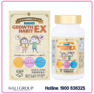 Viên Uống Nano Growth Habit Ex Nichiei Asia Nhật Bản – Hỗ Trợ Tăng Chiều Cao Cho Trẻ