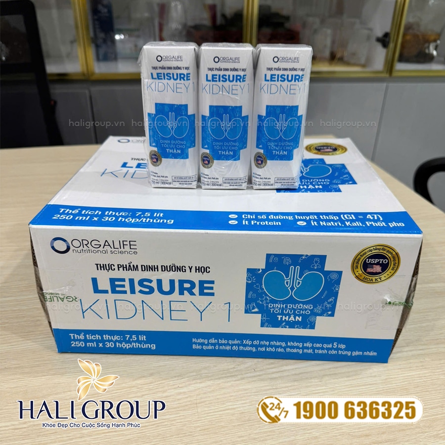 công dụng Thực Phẩm Dinh Dưỡng Y Học Leisure Kidney 1
