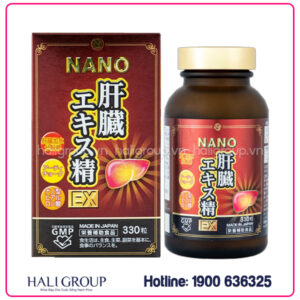 Viên Uống Bổ Gan Nano Liver Hydrolyzate Ex Nichiei Asia Nhật Bản