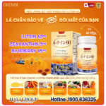 Viên Uống Bổ Mắt Eikenbi Premium Lutein 60 Nhật Bản - Ảnh 4