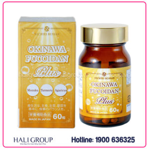 Viên Uống Okinawa Fucoidan Plus Kanehide Bio Nichiei Bussan Nichiei Asia Nhật Bản (Hộp 60 Viên)