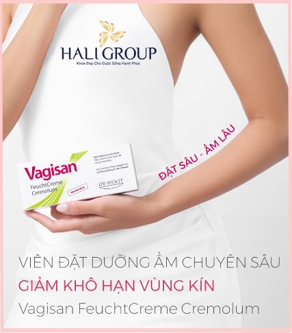 Viên Đặt Dưỡng Ẩm Chuyên Sâu Vagisan FeuchtCreme Cremolum – Đức