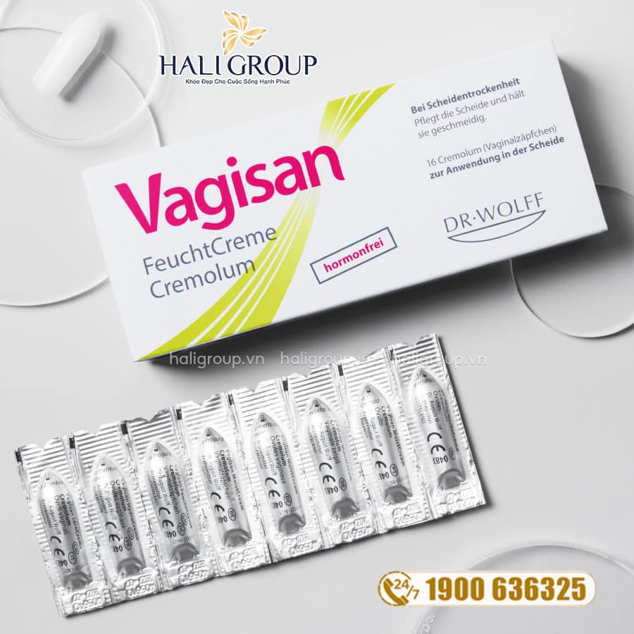Viên Đặt Dưỡng Ẩm Chuyên Sâu Vagisan FeuchtCreme Cremolum – Đức