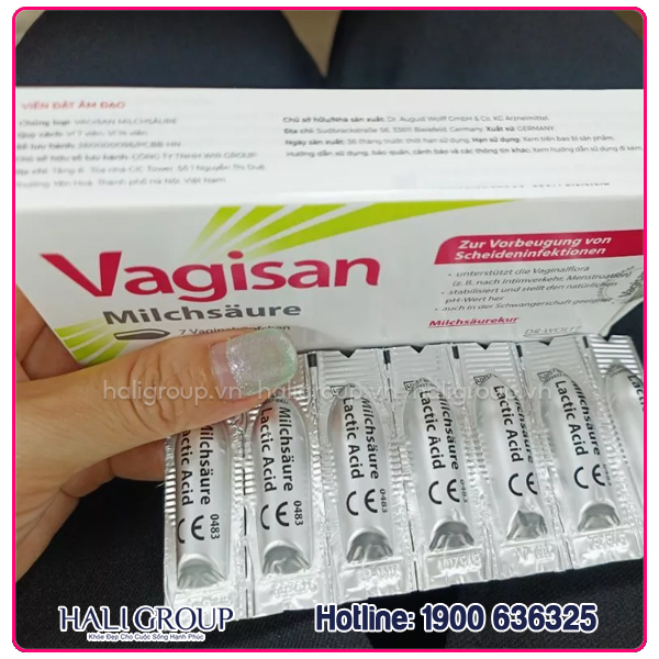 review-vien-dat-can-bang-ph-vagisan-milchsäure-duc-haligroup review Viên Đặt Cân Bằng pH Vùng Kín Vagisan Milchsäure Đức