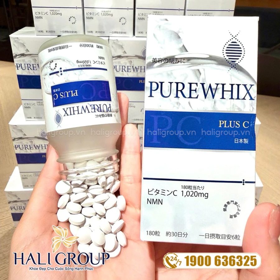 công dụng Viên Uống Sáng Da Purewhix Plus C Nhật Bản Hayari